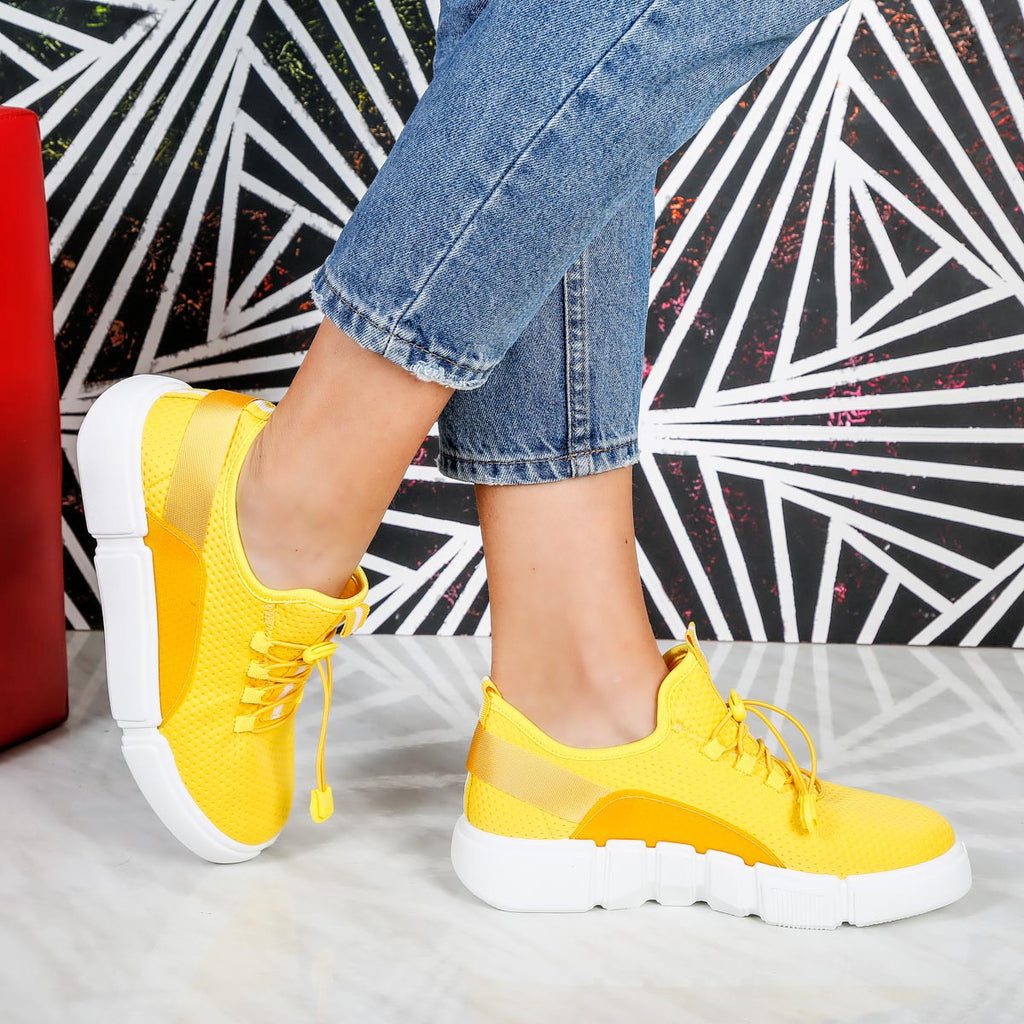 Pantofi sport Nicky - Yellow