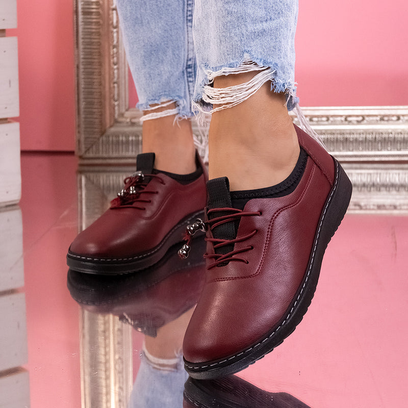 Pantofi casual Leonora - Red