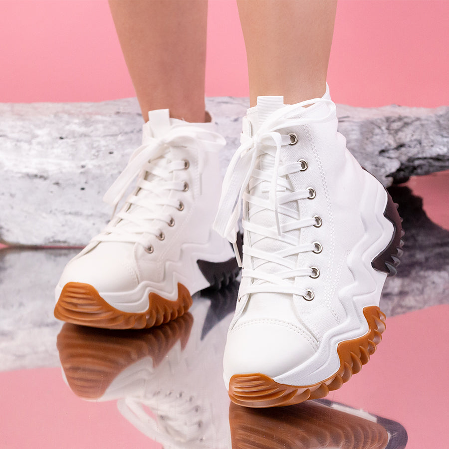 Pantofi sport Enita - White