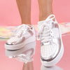 Pantofi sport Sanaya - White/Silver