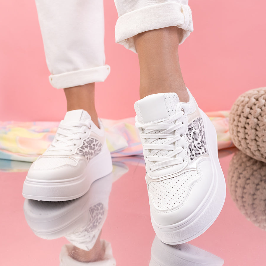 Pantofi sport Iliana - White