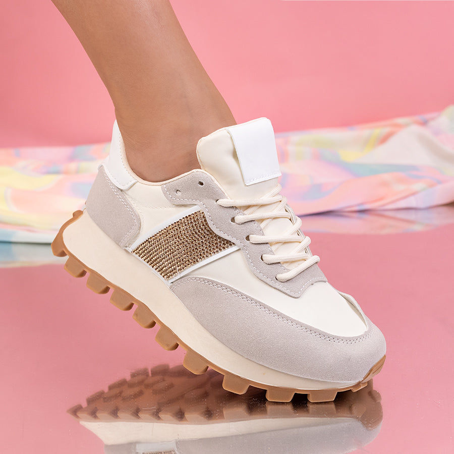 Pantofi sport Klavdia - Beige