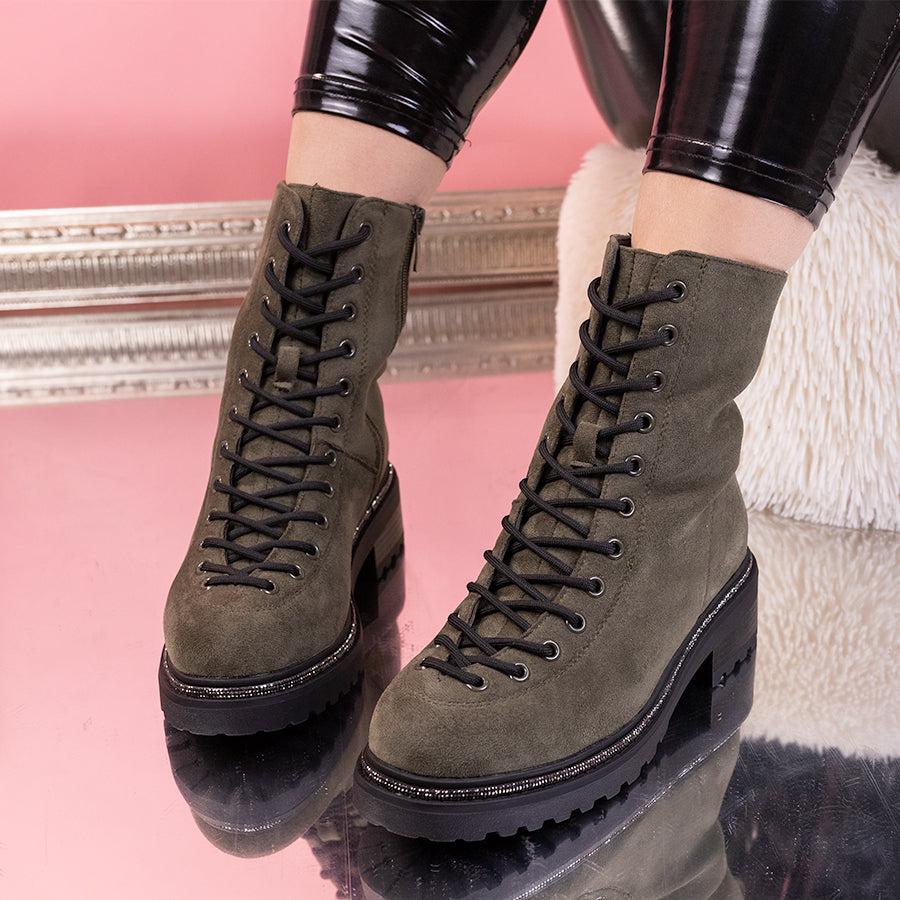 Ghete dama Emma - Green