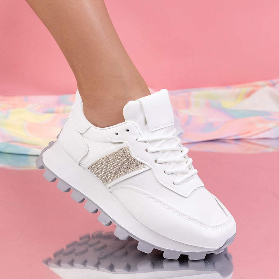 Pantofi sport Klavdia - White