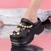 Papuci dama Trisa - Black