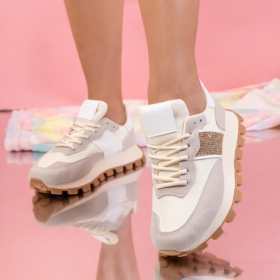 Pantofi sport Klavdia - Beige
