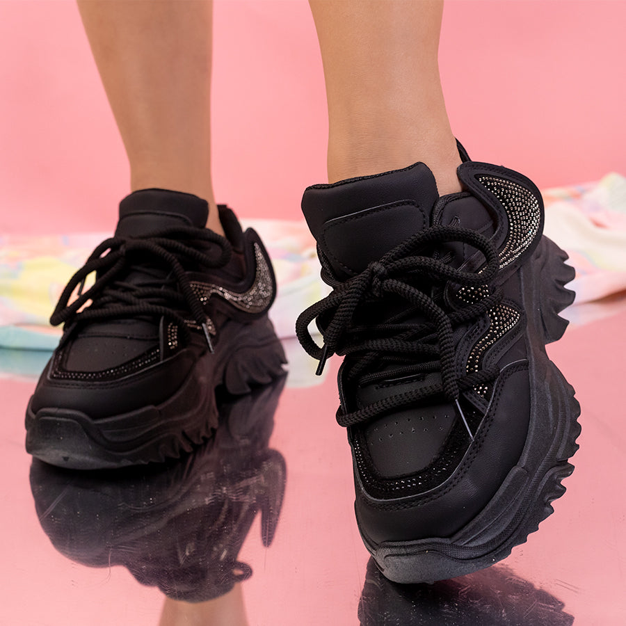 Pantofi sport Shanaya - Black