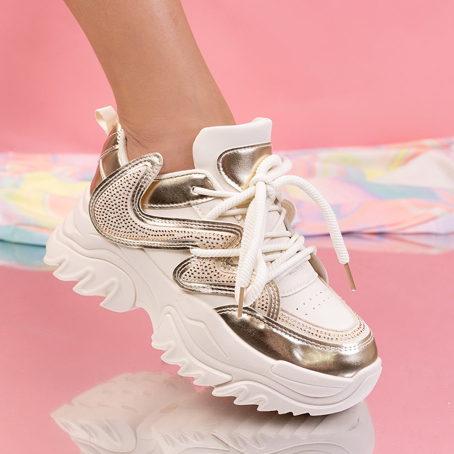 Pantofi sport Shanaya - Beige