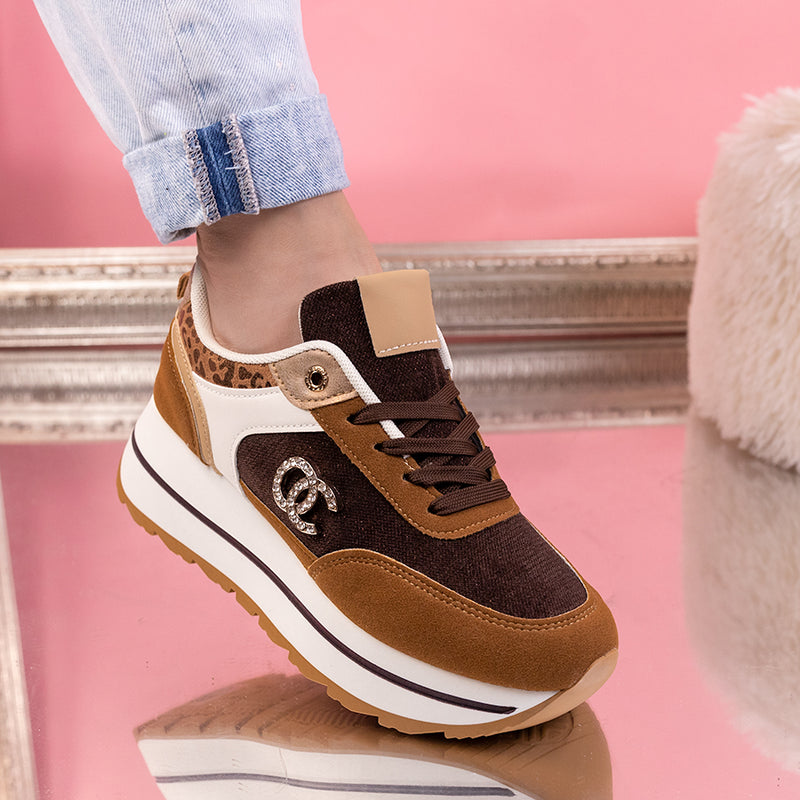 Pantofi sport Vladaya - Brown