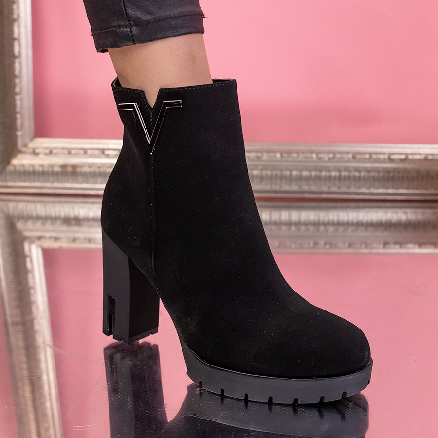 Botine dama Debora - Black