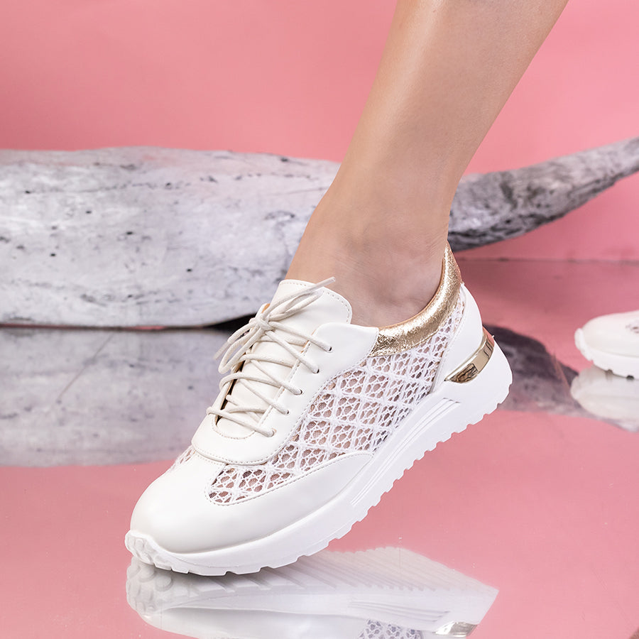 Pantofi sport Carry - White