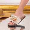 Papuci dama Wonda - Beige