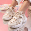 Pantofi sport Nastya - Beige