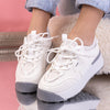 Pantofi sport Bella - White