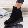 Ghete dama cu platforma Rayana - Black