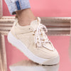 Pantofi sport Bella - Beige