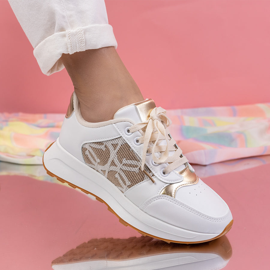Pantofi sport Elia - Beige