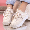 Pantofi sport Bella - Beige