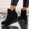 Ghete dama cu platforma Rayana - Black