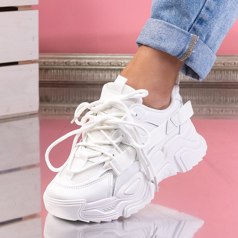 Pantofi sport Ayra - White