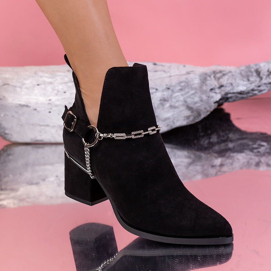 Botine dama Valesa - Black