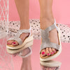 Sandale dama Tanya - Silver