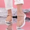 Pantofi casual Mia - Pink