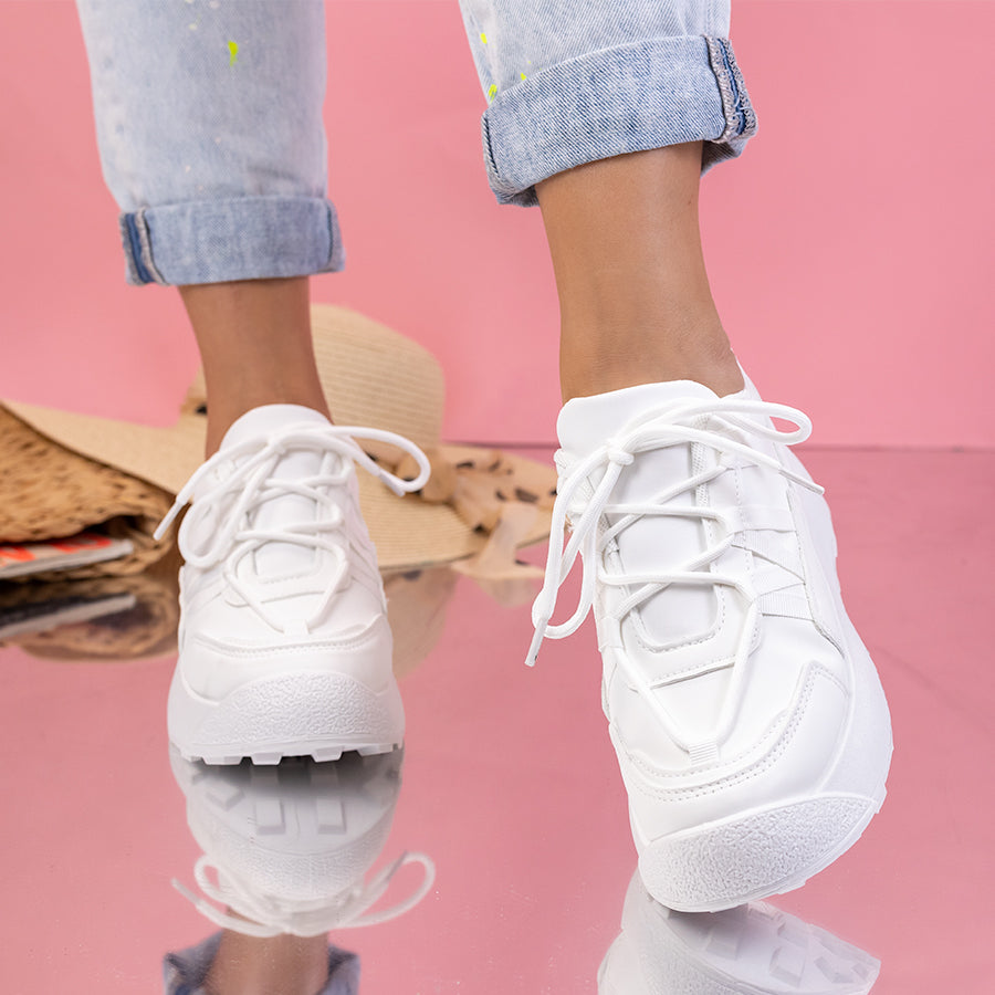 Pantofi sport Simona - White