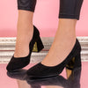 Pantofi cu toc Valena - Black