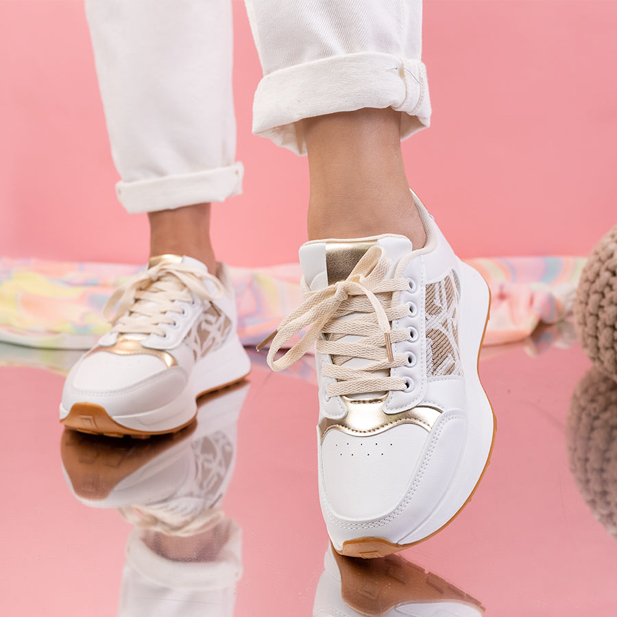 Pantofi sport Elia - Beige