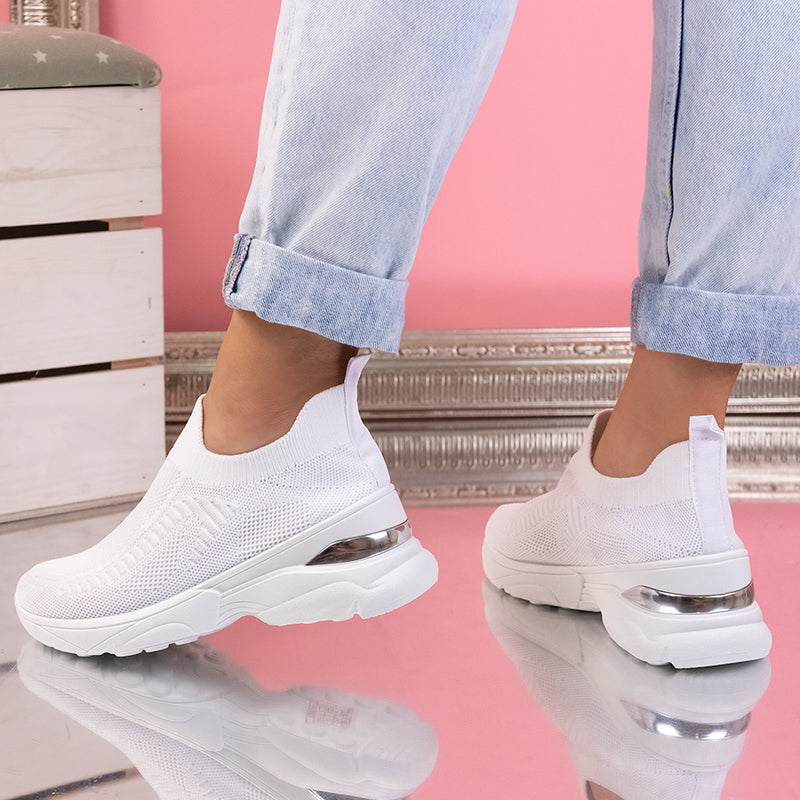 Pantofi sport Samaya - White