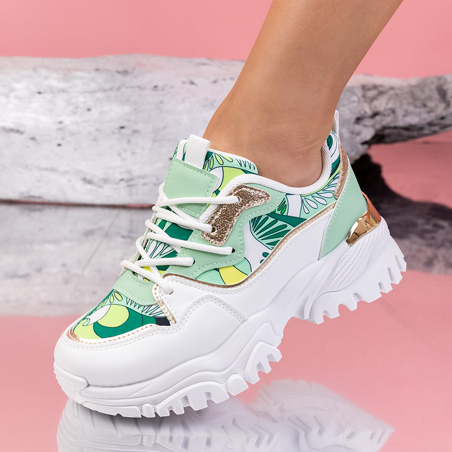 Pantofi sport Amira - Green
