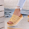 Papuci dama Glenda - Beige