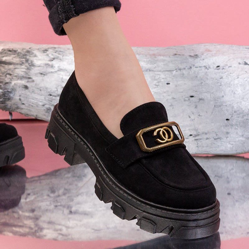 Pantofi casual Zalina - Black