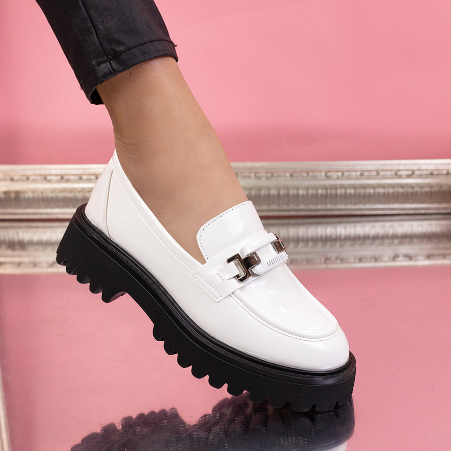 Pantofi casual Balena - White