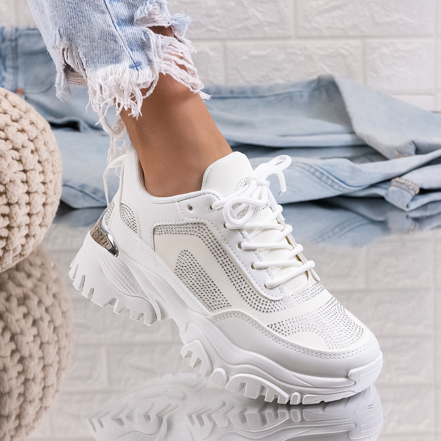 Pantofi sport Kalinia - White