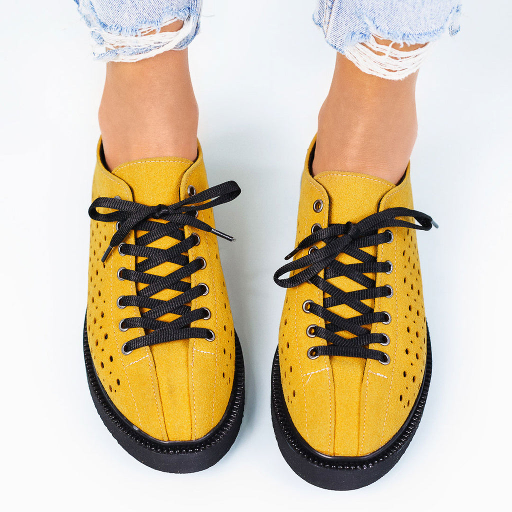 Pantofi casual Lyla - Yellow
