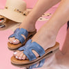 Papuci dama Delia - Blue