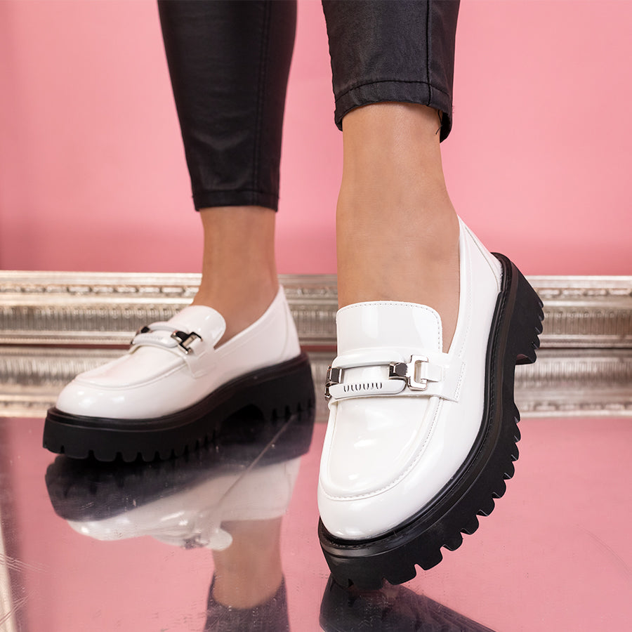 Pantofi casual Balena - White