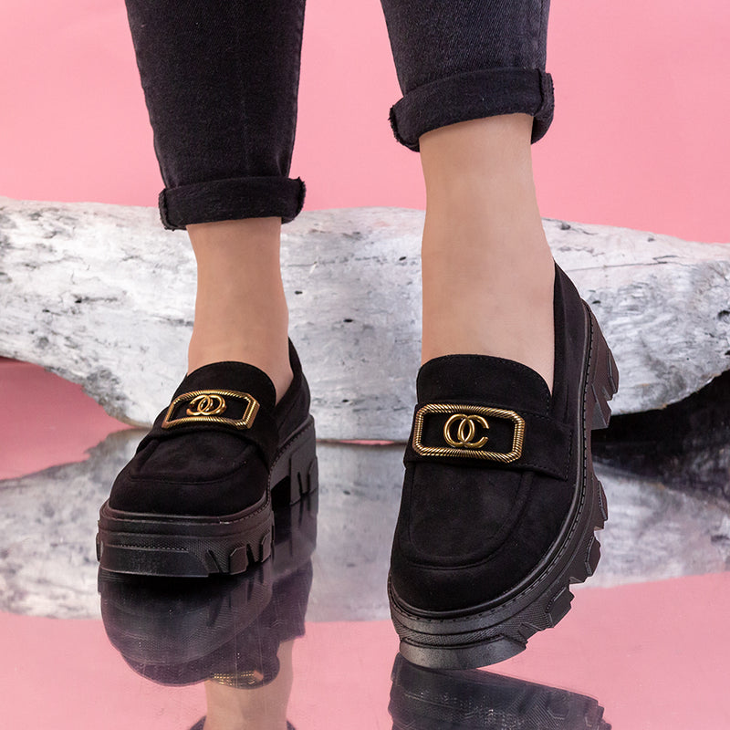 Pantofi casual Zalina - Black