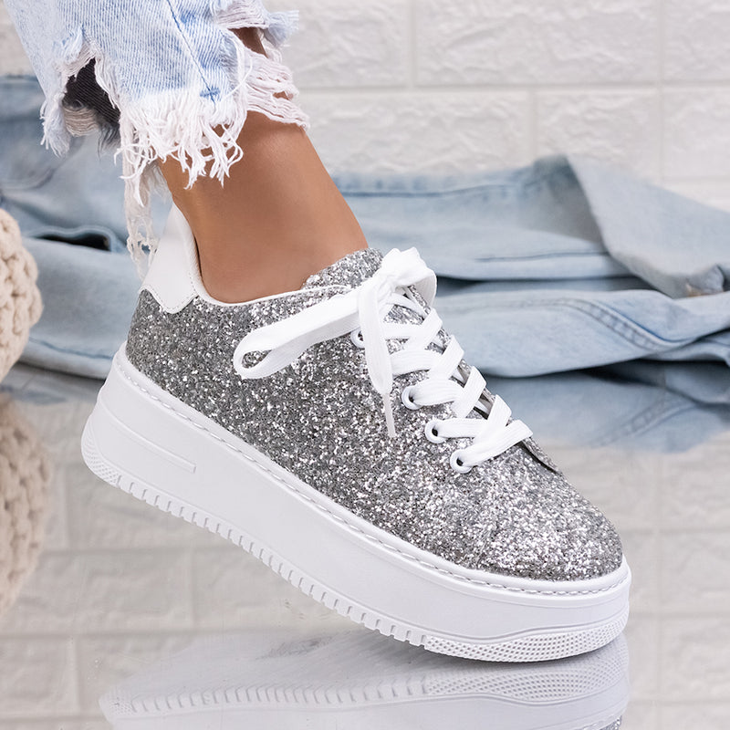 Pantofi sport Selest - Silver