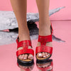 Sandale dama Alesa - Red