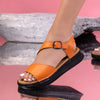 Sandale dama Fenix - Orange