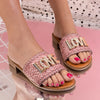 Papuci dama Love - Pink