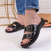 Papuci dama Misty - Black