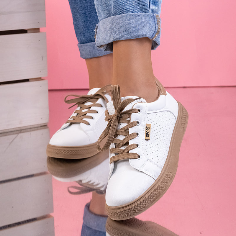 Pantofi sport Thea - Khaki