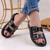 Papuci dama Misty - Black