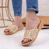 Papuci dama Nadin - Beige