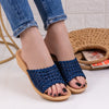 Papuci dama Nadin - Blue