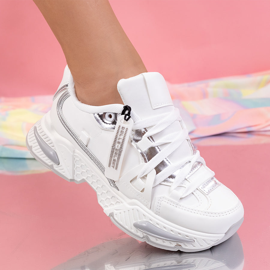 Pantofi sport Janeta - White